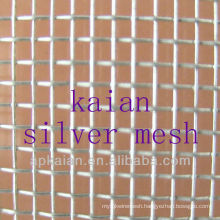 99.99 pure silver woven wire mesh